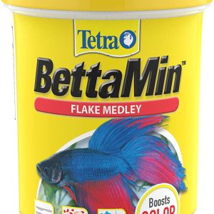 BettaMin Alimento en hojuelas para peces Betta. 23gr.