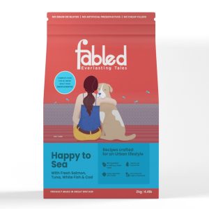 Fabled Happy To Sea Alimento completo para perros adultos de todas las razas 2 Kg (más de 12 meses)